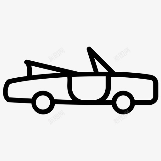 嘻哈车劳斯莱斯运输svg_新图网 https://ixintu.com 嘻哈 劳斯莱斯 运输 运输车 车辆 线图 图标