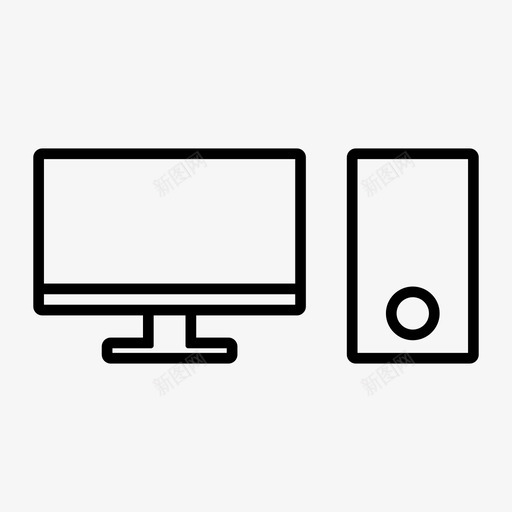 计算机cpu在线svg_新图网 https://ixintu.com 计算机 在线 技术 作品 网页设计 用户界面 开发 材料 设计 设计图 图标