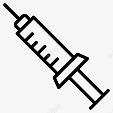 疫苗药品注射剂图标