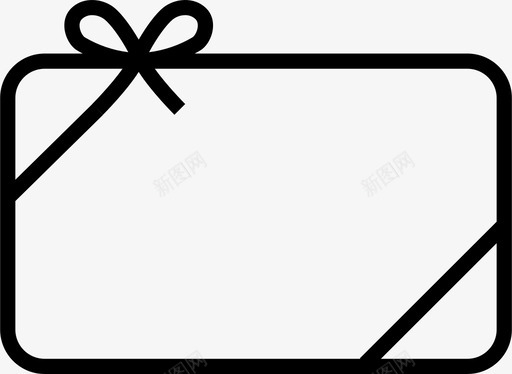 礼品卡生日盒子图标