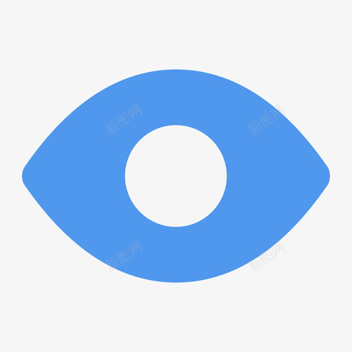 PIM图标模板睁眼睛2svg_新图网 https://ixintu.com 图标 模板 睁眼 眼睛