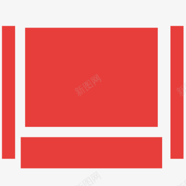 经济舱红色座位图标