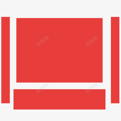 经济舱红色座位svg_新图网 https://ixintu.com 经济舱 红色 座位