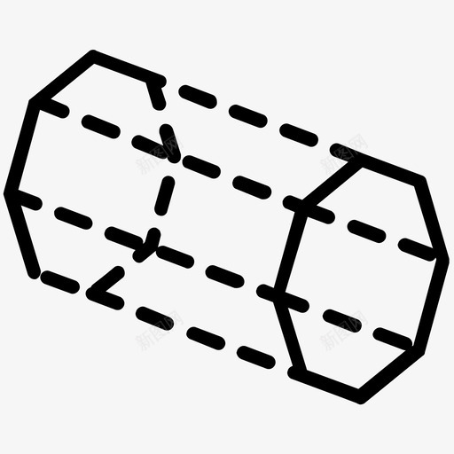 三维形状二维设计二维形状svg_新图网 https://ixintu.com 形状 三维 二维 设计 三维设计 几何图形 五边形 线条 图标
