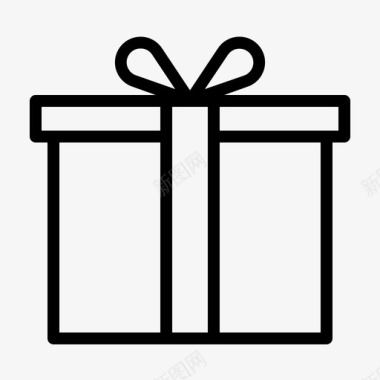 礼品盒圣诞节套餐图标