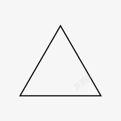 中空三角形中空三角形高清图片