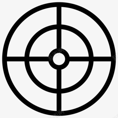 狙击手瞄准目标游戏图标