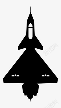 j10喷气机战斗机图标