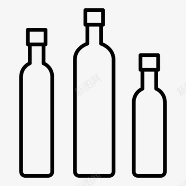 采购产品橄榄油瓶子橄榄油瓶子食品图标