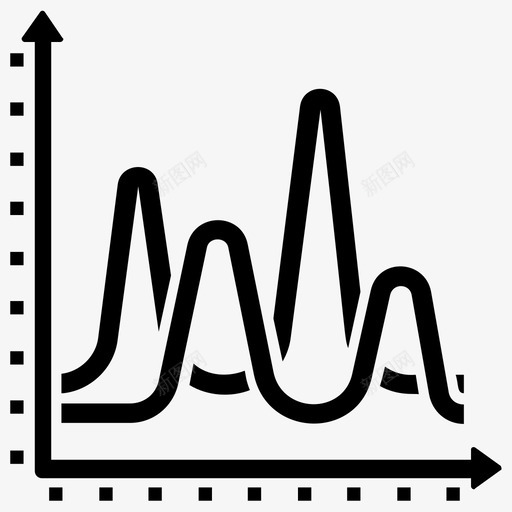 正弦波图表应用程序数学曲线svg_新图网 https://ixintu.com 正弦波 图表 应用程序 数学 曲线 余弦 业务 数据 图形 字形 图标
