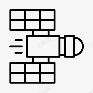卫星反乌托邦未来图标