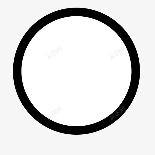 圆圈svg_新图网 https://ixintu.com 圆圈 圆形 线性 可爱