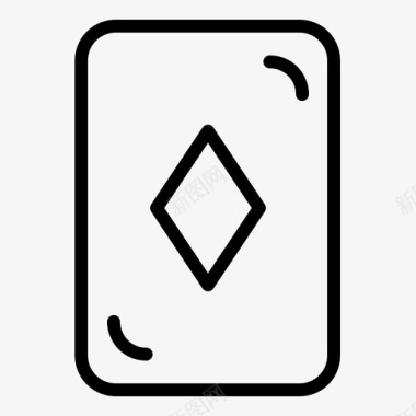 卡片游戏扑克牌图标
