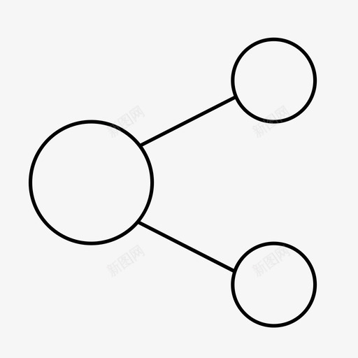 共享连接器社交媒体svg_新图网 https://ixintu.com 社交 共享 连接器 媒体 网络