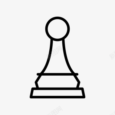 国际象棋商业游戏图标
