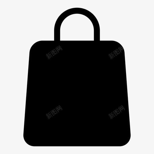 购物袋电子商务在线svg_新图网 https://ixintu.com 购物袋 电子商务 在线销售 在线购物 字形