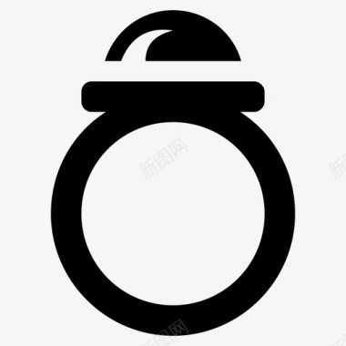 指环时尚戒指宝石戒指图标