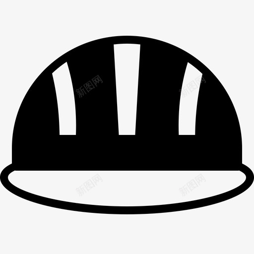 头盔配件帽子svg_新图网 https://ixintu.com 帽子 头盔 配件 保护器 工人 字形