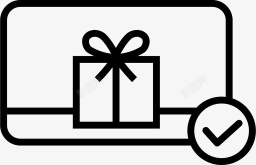 礼品卡信用卡电子商务svg_新图网 https://ixintu.com 礼品 信用卡 电子商务