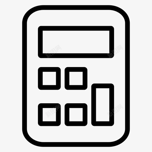 计算器计算计数svg_新图网 https://ixintu.com 计算 计算器 计数 枚举 数学 网页 设计开发 用户界面