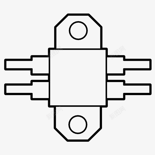 计算机芯片电路电子svg_新图网 https://ixintu.com 芯片 计算机 电路 电子 技术