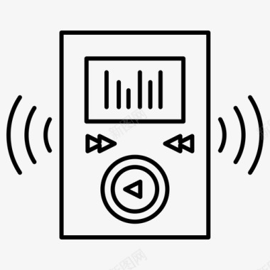 音乐播放器mp3播放器图标