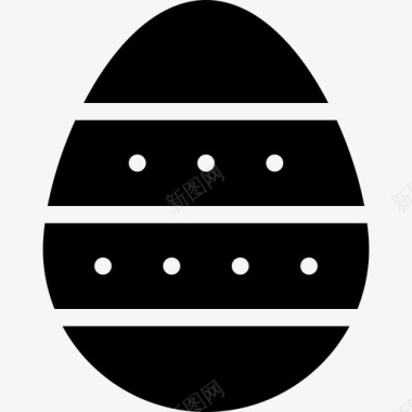 paschal蛋庆祝装饰图标
