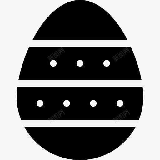 paschal蛋庆祝装饰svg_新图网 https://ixintu.com 蛋蛋 庆祝 装饰设计 复活节 实心 图标