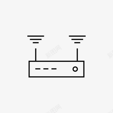 路由器以太网互联网图标