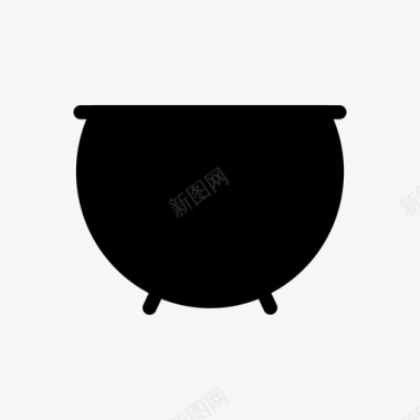 锅黑煮图标