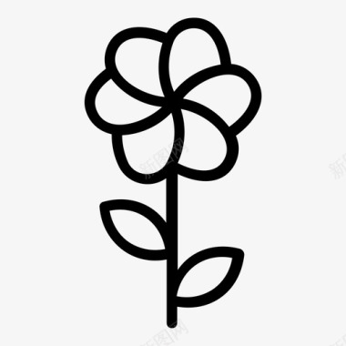 雏菊芳香花图标