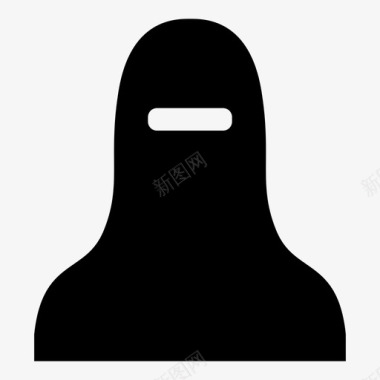 阿凡达女性穆斯林图标