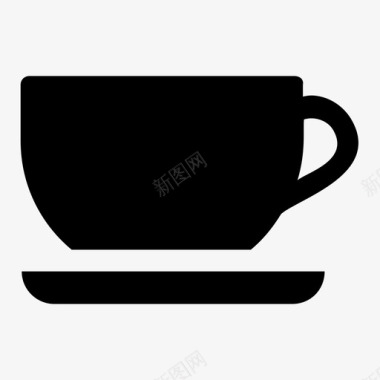 茶杯热饮热饮料图标