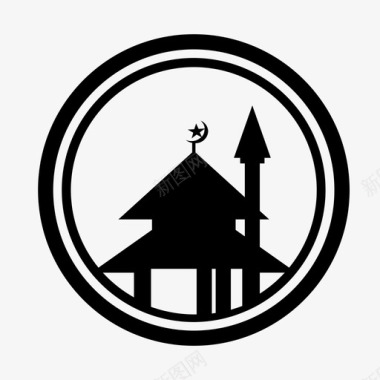 宗教教堂清真寺图标
