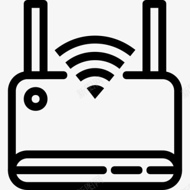 wifi路由器设备硬件图标