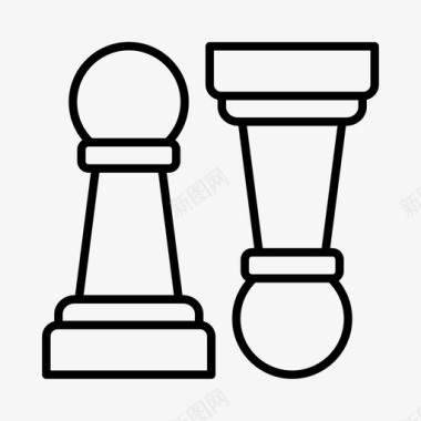 国际象棋经典游戏游戏图标