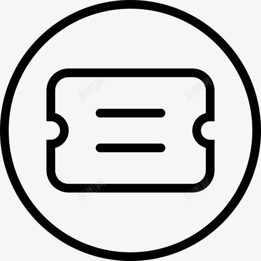 我的优惠券svg_新图网 https://ixintu.com 优惠券 我的 线性 简约