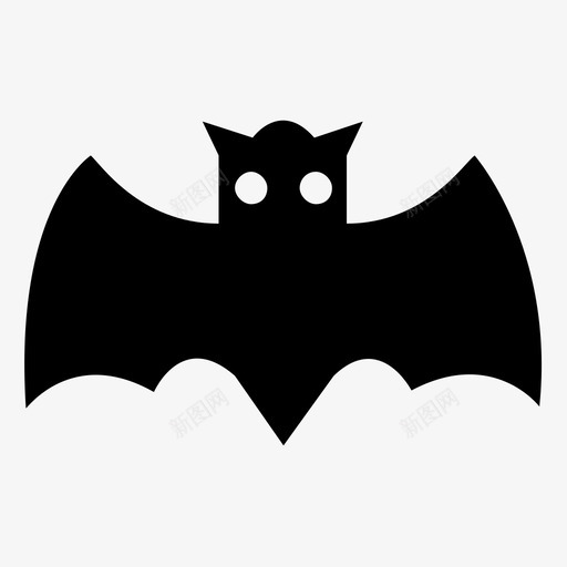 蝙蝠动物哺乳动物svg_新图网 https://ixintu.com 蝙蝠 动物 哺乳动物 野生动物 森林 生活 万圣节 实心 图标