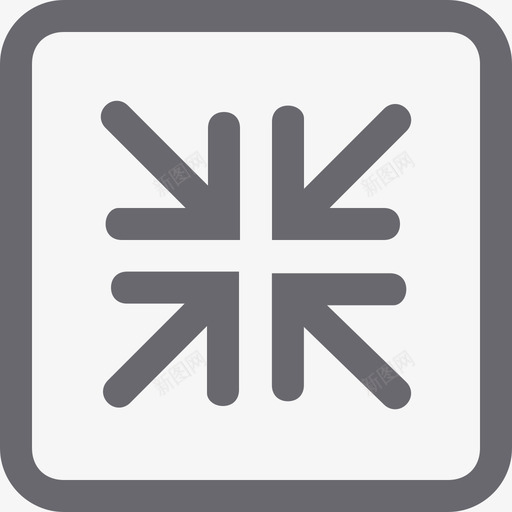 缩小icon3svg_新图网 https://ixintu.com 缩小