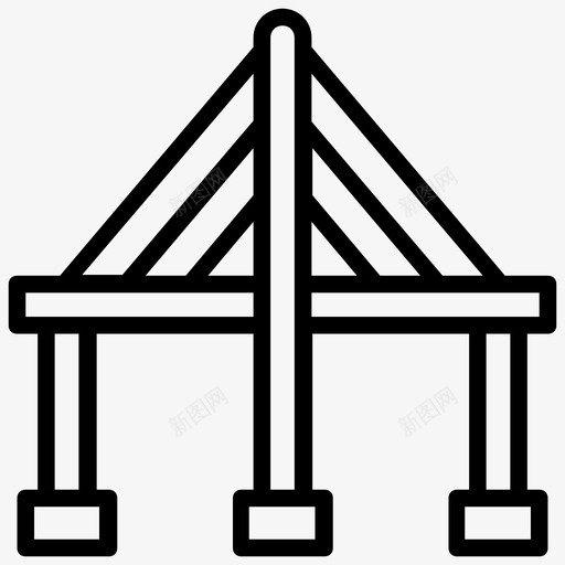 米劳高架桥桥基已建立交桥svg_新图网 https://ixintu.com 米劳 高架桥 立交桥 桥基 建立 吊桥 世界 著名 桥梁 线路 图标