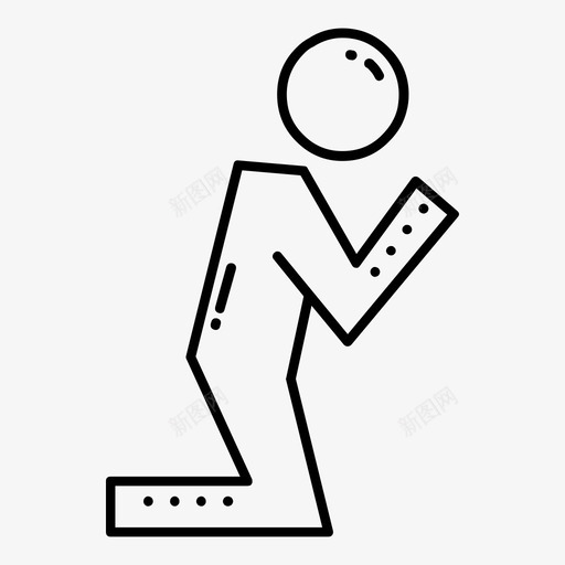 跪鞠躬信仰svg_新图网 https://ixintu.com 鞠躬 信仰 祈祷 宗教 人类 活动