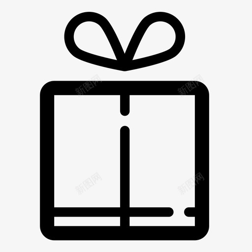 礼物演示用过的线图标svg_新图网 https://ixintu.com 礼物 演示 用过 线图 图标