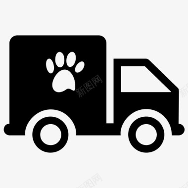 宠物运输宠物运送宠物旅行图标