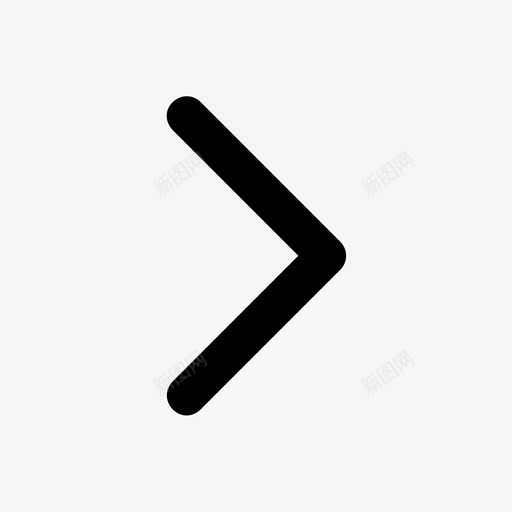 导航内折叠箭头svg_新图网 https://ixintu.com 导航 折叠 箭头