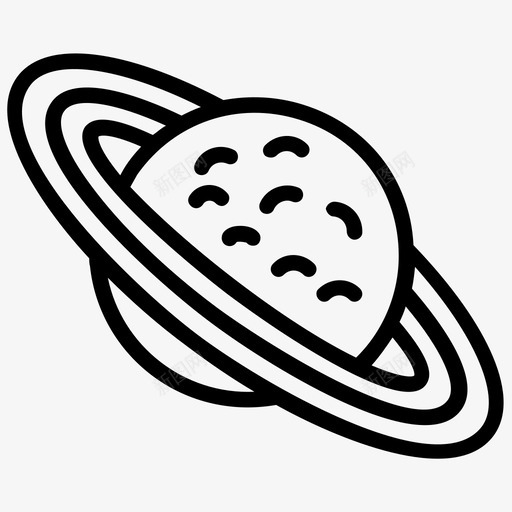 天球天文学行星系统svg_新图网 https://ixintu.com 天球 天文学 行星 系统 环球 太空 图标