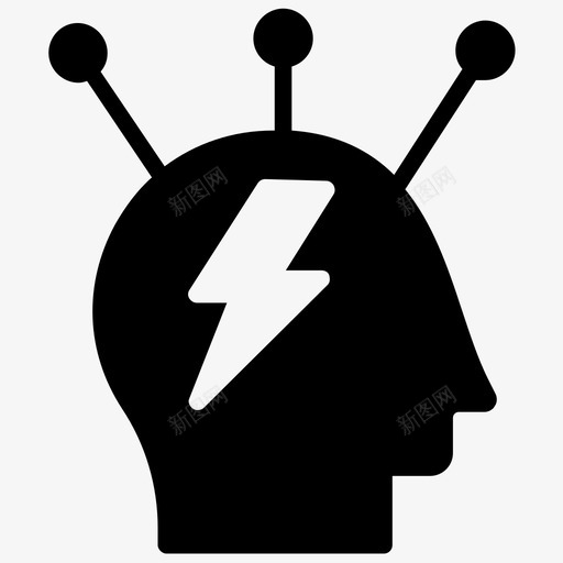 思维导图人工智能头脑风暴svg_新图网 https://ixintu.com 思维 导图 人工智能 头脑 风暴 决策 过程 成长 黑客 字形 图标