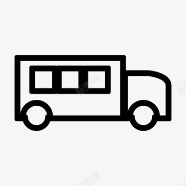 巴士巴士学校交通图标