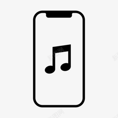 音乐苹果音乐iphone图标