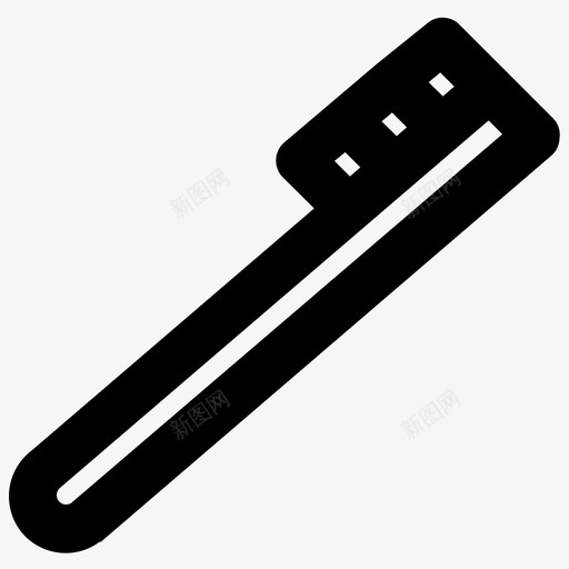 牙刷牙医医用svg_新图网 https://ixintu.com 医用 牙刷 牙医 牙科