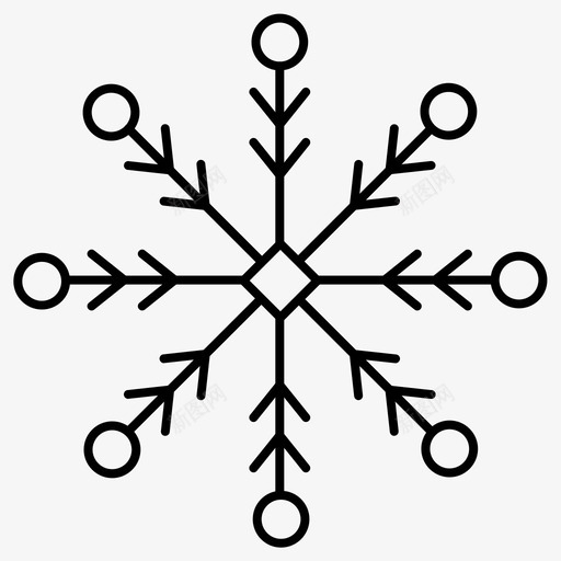 下雪庆祝圣诞节svg_新图网 https://ixintu.com 下雪 庆祝 圣诞节 雪花